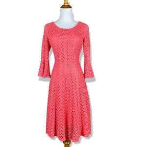 Belk Coral Lace Dress